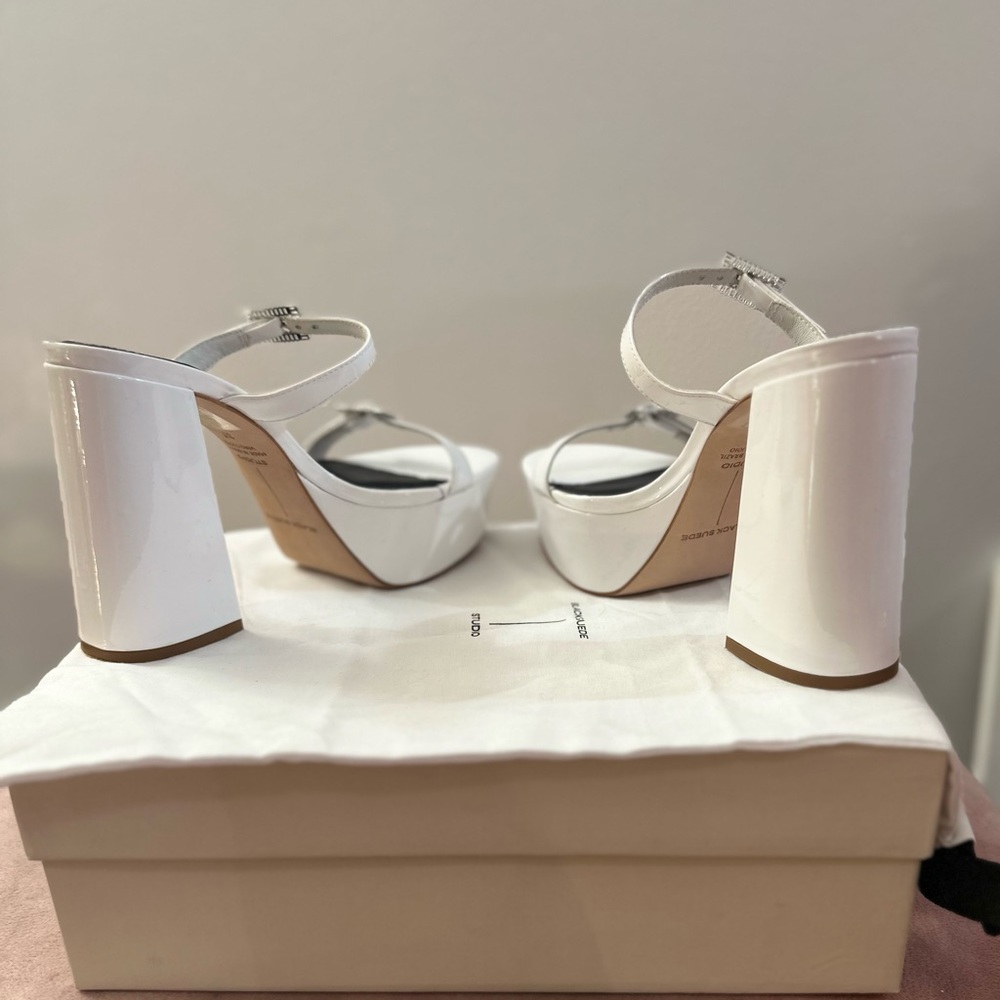 Elsie Platform Sandal by Black Suede Studio. Sold Out in stores - Picture 13 of 17